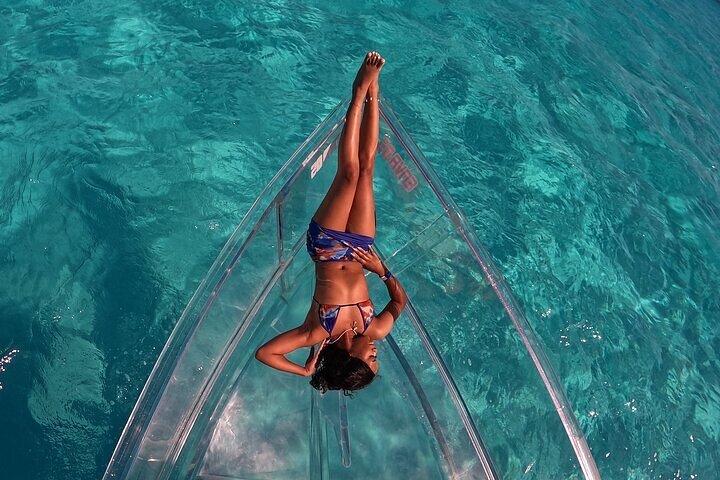Tour ad Arch nell'unica Clear Boat a Cabo Cruise Hotel PICKUP!