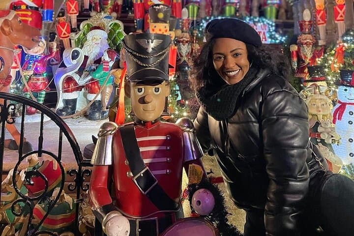Dyker Heights Christmas Lights and NYC Skyline View Bus Tour