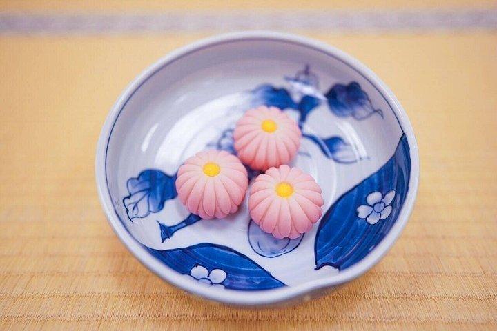 東京弘法寺和菓子教室 練り切り&抹茶
