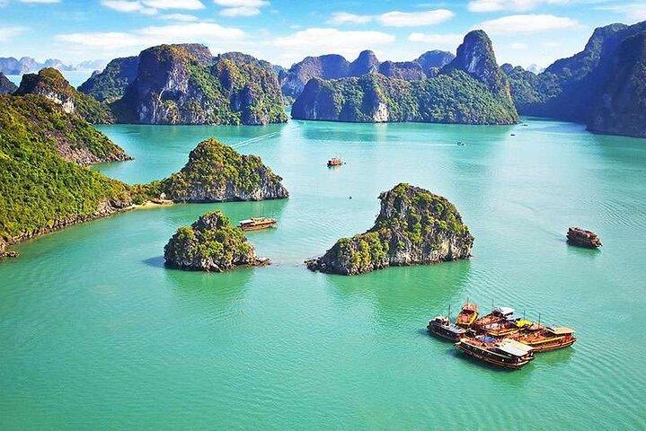 2 Tage 1 Nacht Halong Bay Luxus-Kreuzfahrt ab Hanoi