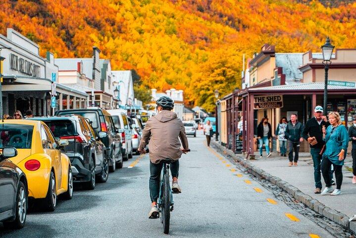 Arrowtown til Queenstown cykeltur med Shuttle