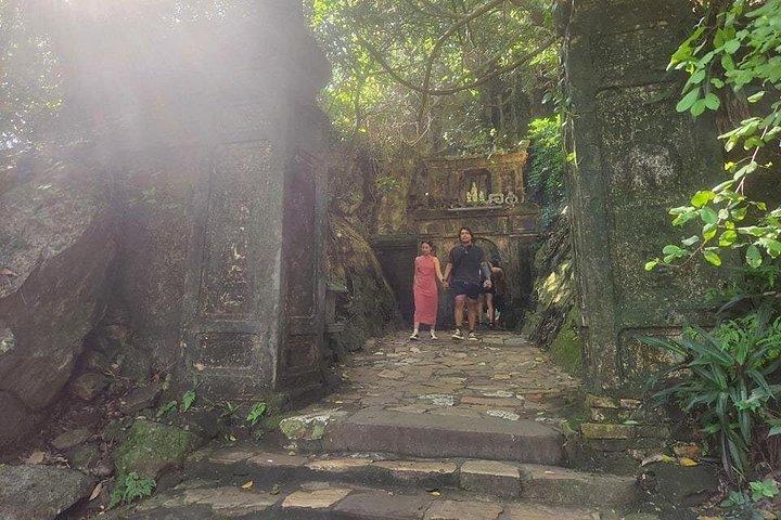 チャン市長TIEN SA港からモンキーマウンテン-大理石の山-ホイアン