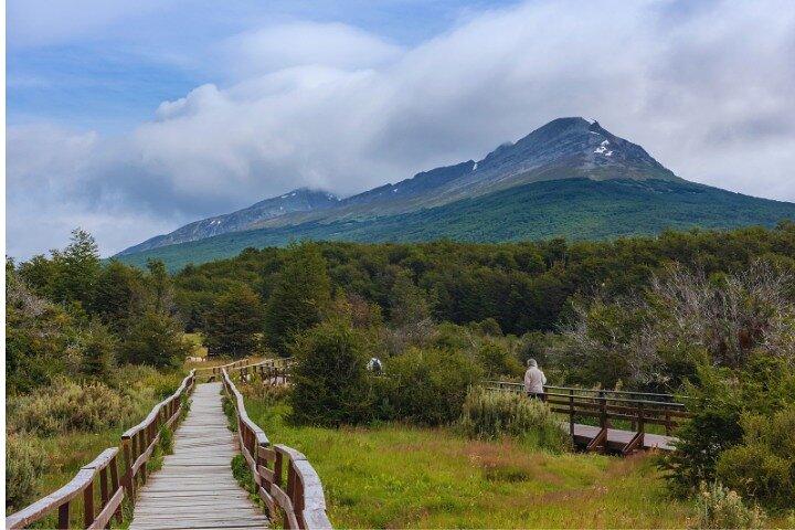 Excursion à terre dans le parc national de la Terre de Feu