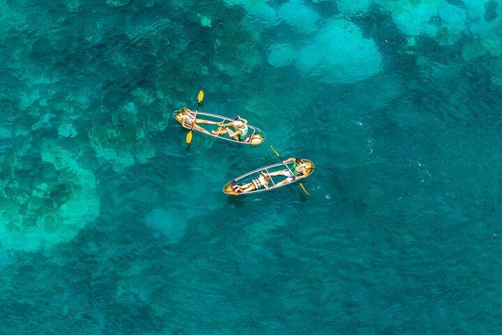 プーケット: サンゴ、ラチャ、プロムテープ島カタマラン日帰りツアー