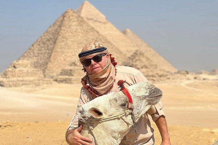 Grand Egyptian Museum Pyramids and Sphinx with private Guide
