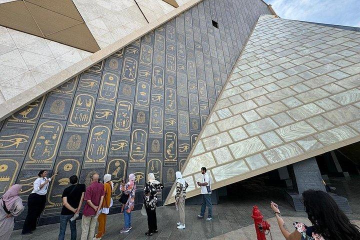 Grand Egyptian Museum Pyramids and Sphinx with private Guide