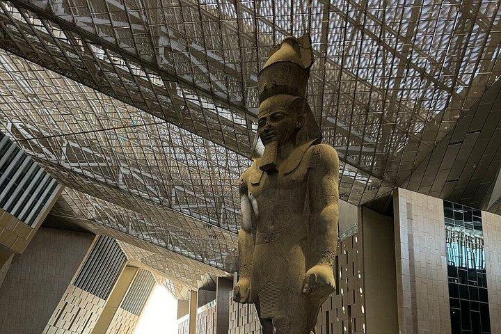 Grand Egyptian Museum Pyramids and Sphinx with private Guide
