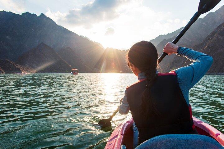 Hatta Mountain Tour met kajakken en lunch door privé 4WD auto