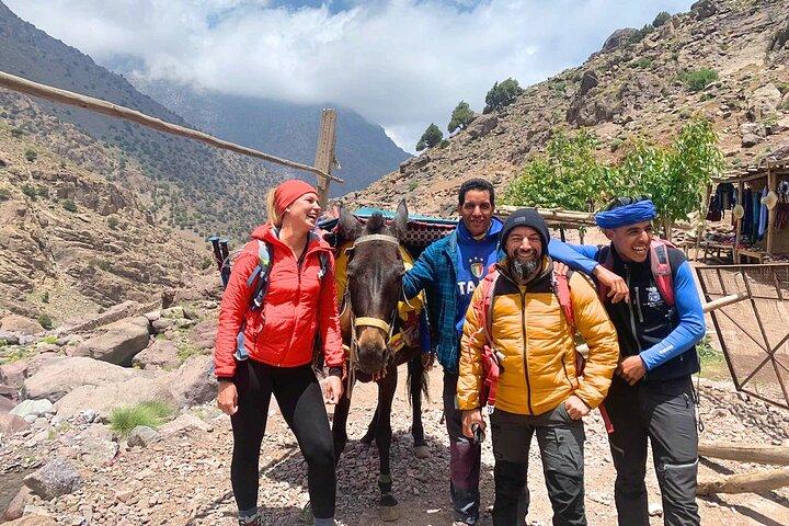 3 Day Toubkal Trek with a professional guide (private transfers)