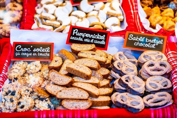 Ongebruikelijk piste spel op de kerstmarkten in Riquewihr