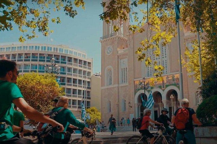 Malerische E-Bike-Tour durch Athen in kleiner Gruppe