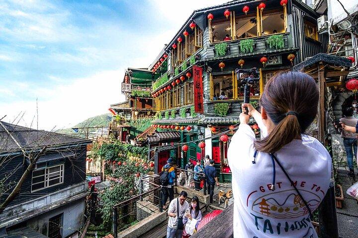 Visite privée de Jiufen, Shifen Waterfall et Pingxi Sky Lantern