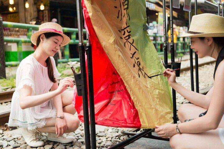 Visite privée de Jiufen, Shifen Waterfall et Pingxi Sky Lantern