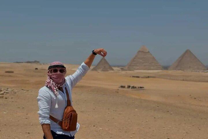 All Inclusive Giza pyramider, kamelritt, lunch och fyrhjuling