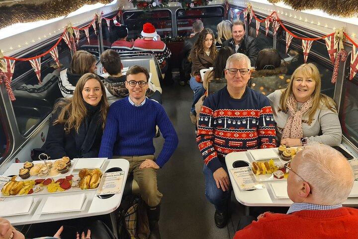 Visite des illuminations et bouchées de Noël à Londres