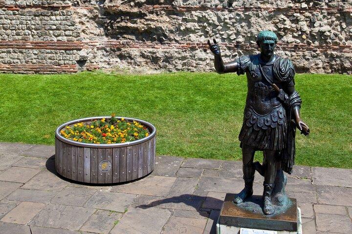 Roman & Medieval London: Excursion privée d'une demi-journée en taxi noir