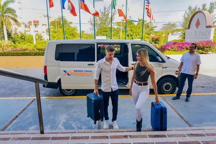 Transporte privado desde/hacia el Aeropuerto Internacional de Mérida