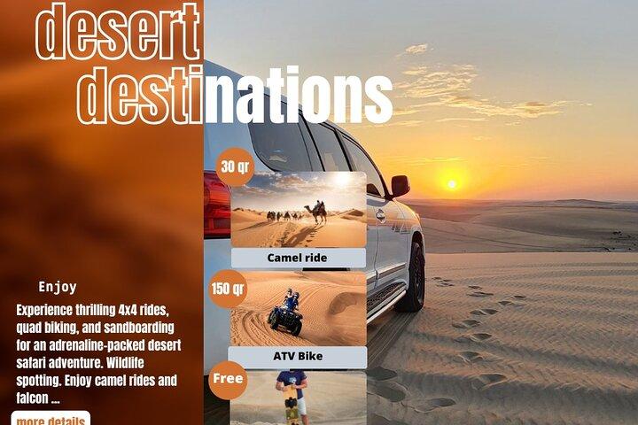 Safari nel deserto Qatar