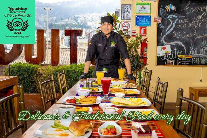Ecuadorian Cooking Classes Rooftop (English)