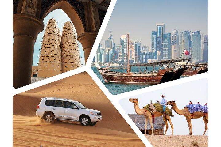 Doha Combo City e Half Day Desert Safari Tour sem custo oculto