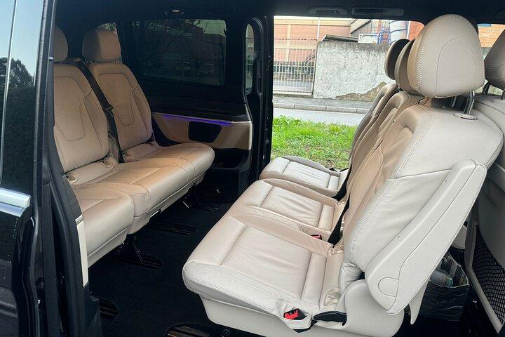 Privé luxe transfer van het centrum van Milaan naar Cortina D'Ampezzo