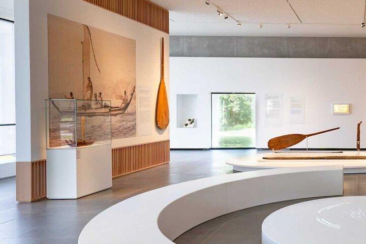 Visit of the Tahiti and her Islands Museum with a local guide.