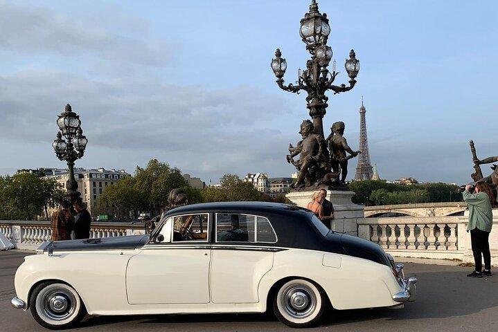 Paris maleriske romansk luksus vintage Rolls Royce tur