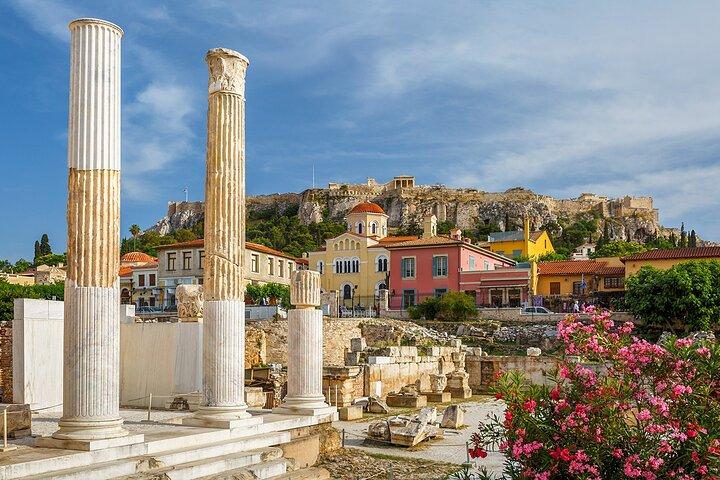 Visite à pied au-delà de l'Acropole