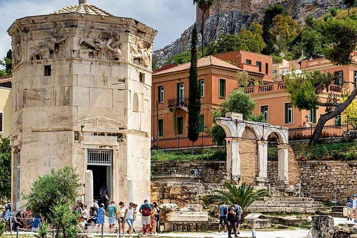 Visite à pied au-delà de l'Acropole