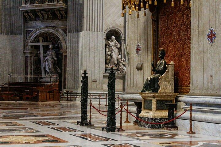 Visita guiada ao Vaticano e à Basílica de São Pedro com Cúpula