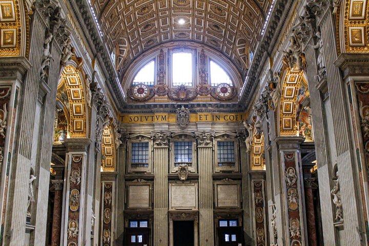 Vatican and St Peter Basilica Guided Tour With Dome