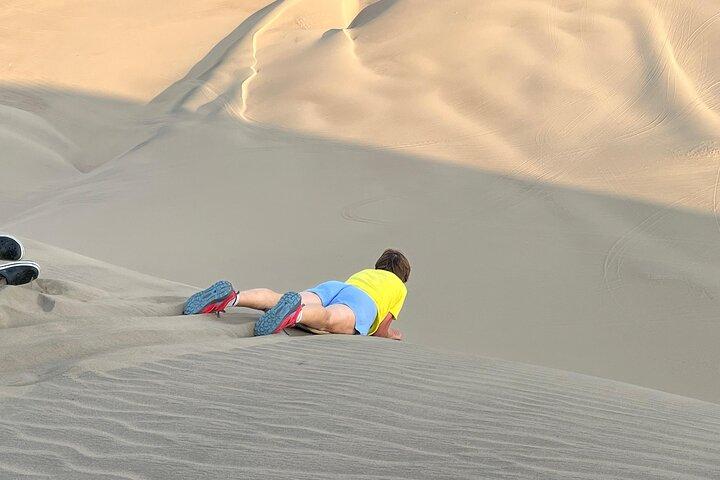 Buggy experience in Huacachina at sunset