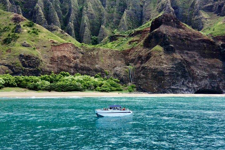 Kauai : Catamarán eléctrico de la costa de Na Pali