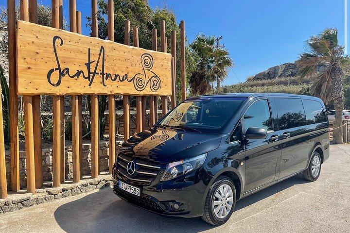Din Mykonos Ride | 24/7 privata överföringar när som helst 1-WAY
