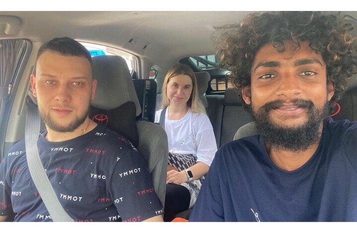 Transfer privado de Aeroporto de Colombo para Bentota Hikkaduwa Galle