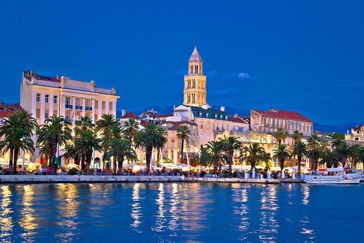 Zadar till Split via Krka Vattenfall NP privat tur