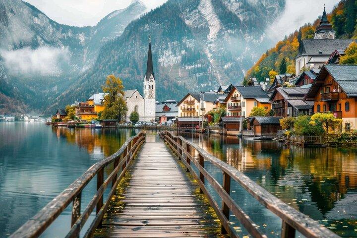 Privater Tagesausflug von Salzburg nach Mondsee und Hallstatt