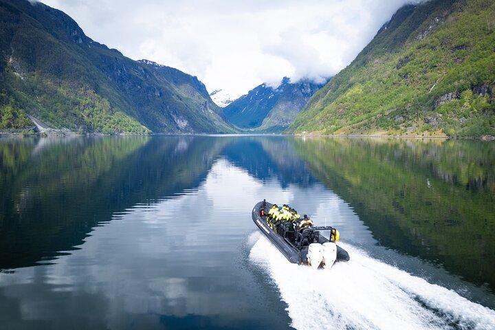 Osafjord RIB Safari from Ulvik: Waterfalls & Hardangerfjord Views