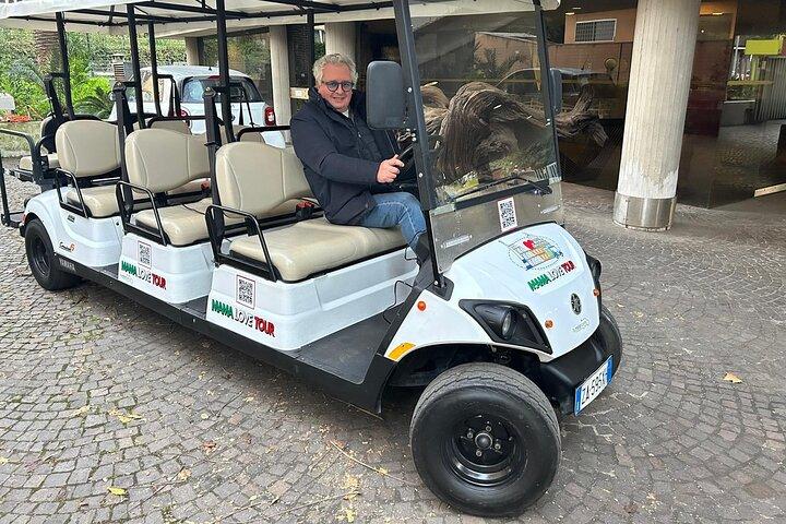 Carrinho de golfe Tour de Roma:3h com guia local e gelato