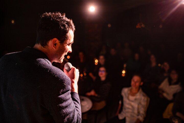 Prags berömda Stand Up Comedy Show på engelska