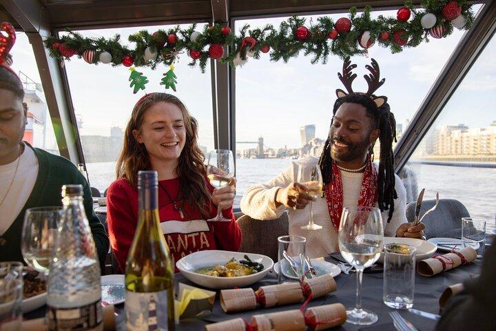 Londres Thames Christmas Lunch Party