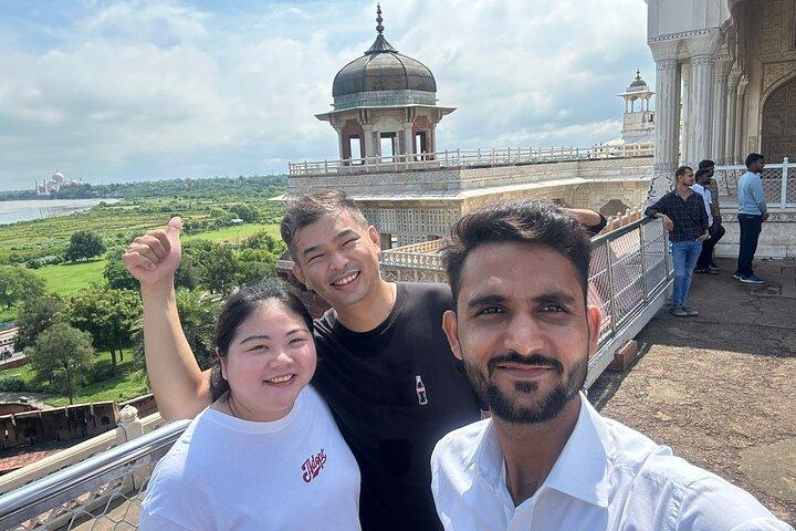 Private Taj Mahal Sunrise And Agra Overnight Tour From Delhi