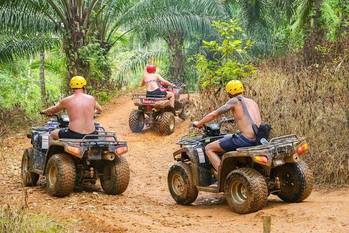 Phuket : Excursión de un día con la ciudad de Phuket, Templos, y Aventura