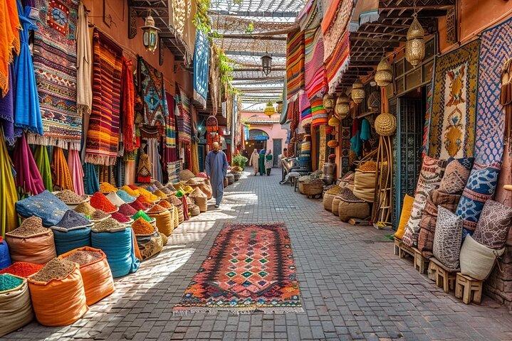 Tour privato di un giorno a Marrakech da Casablanca con giro in cammello