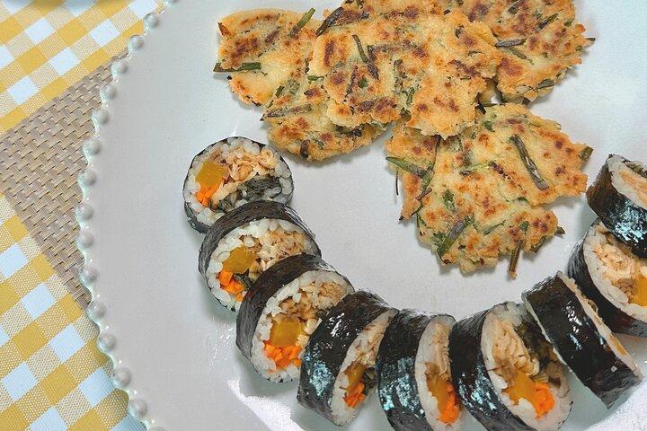 ビーガン韓国料理教室：キンパ、スンドゥブチゲなど