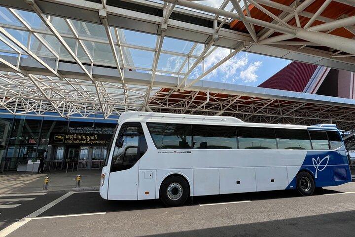 シェムリアップ空港とホテル間のプライベート往復送迎