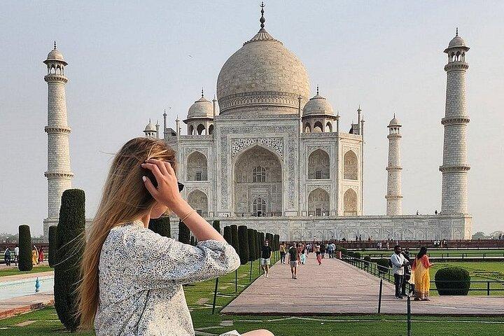 Taj Mahal Agra Fort Fatehpur Sikri Tagesausflug von Jaipur