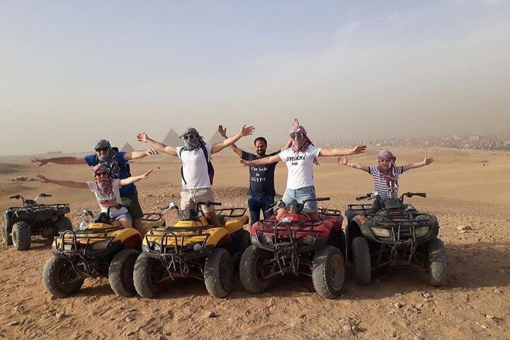 ATV Quad Bike Ride på Giza pyramiderna från Kairo, Giza