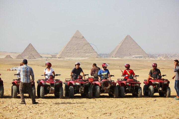 ATV Quad Bike Ride på Giza pyramiderna från Kairo, Giza