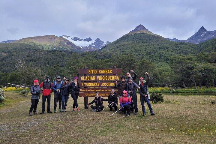 Trekking Vinciguerra-gletsjeren og Laguna de los Témpanos